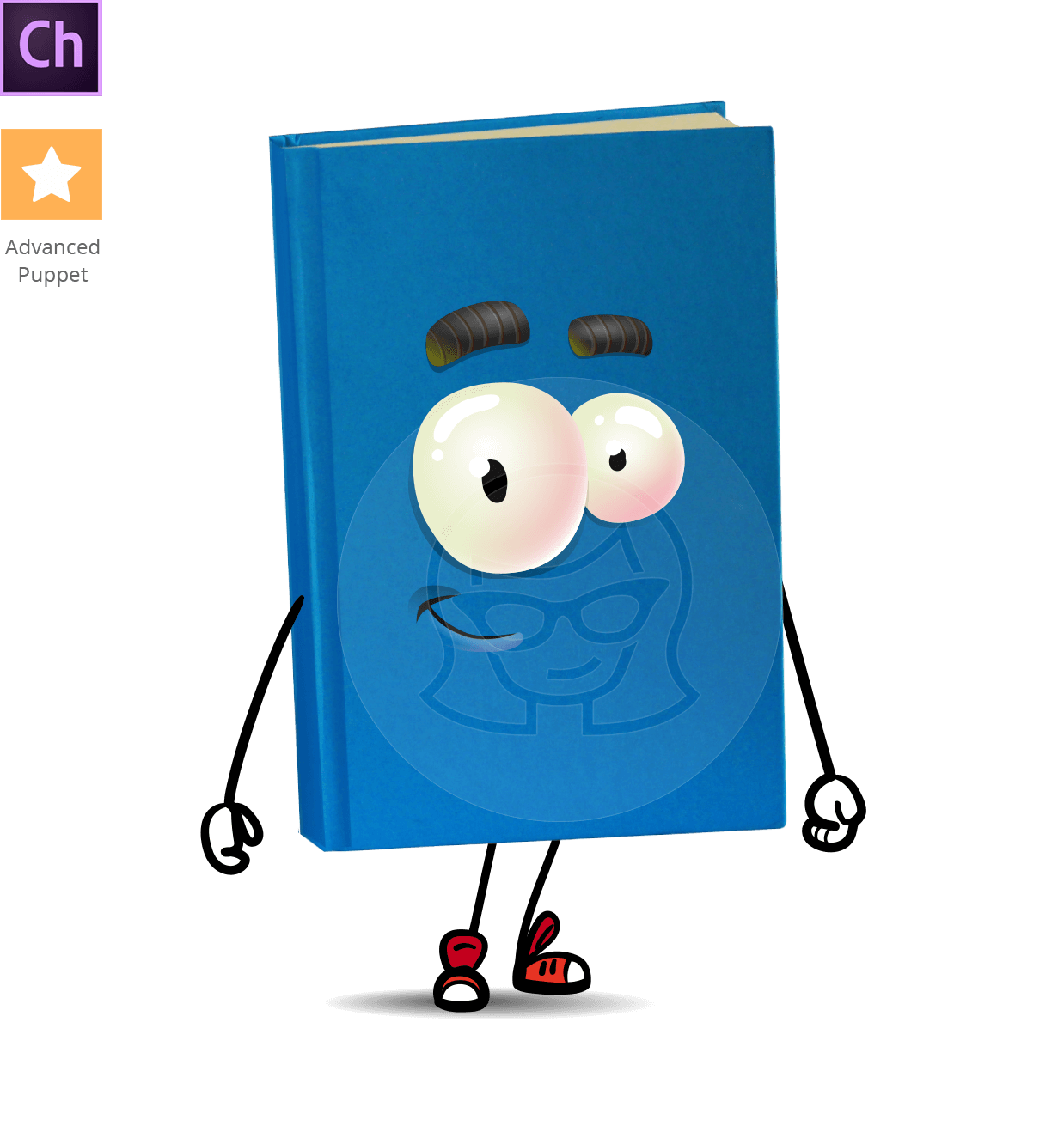 Book Character Animator Puppet